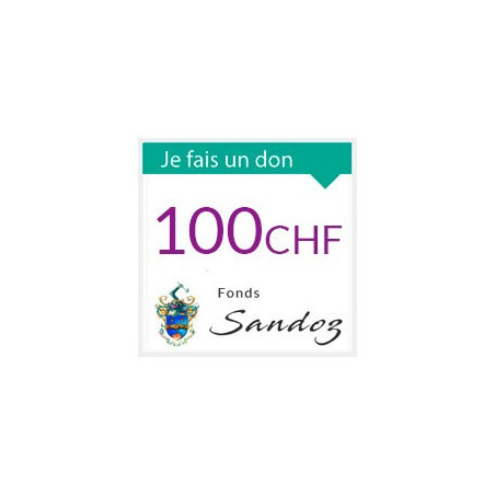 Donación de 100 CHF