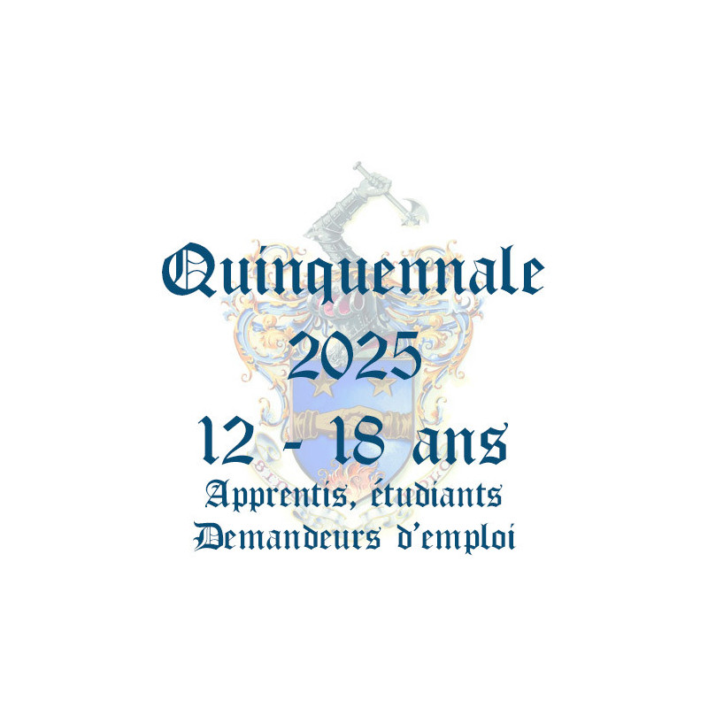 Fünfjährlich 2025 12-18 Jahre